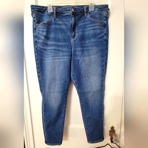 America Eagle Outfitters Next Level Stretch womens skinny jeans size 20 short